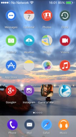 ios 8 launcher apps android 5