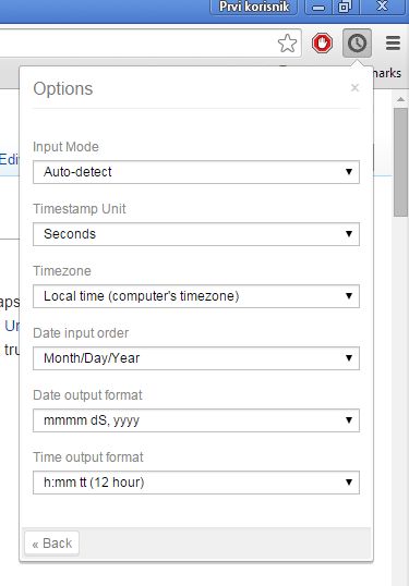 time format converter extensions for Chrome 4