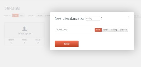 maintain attendance records online