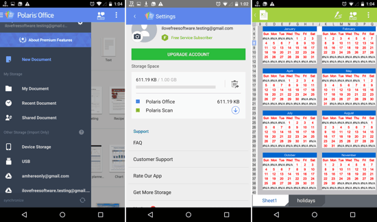 Polaris Office for Android