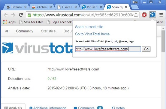 antivirus link checker extensions chrome 3