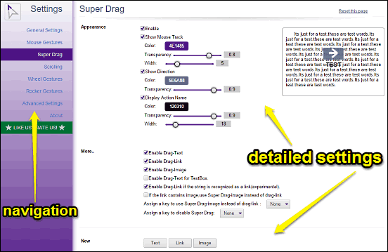 crxmousecg settings