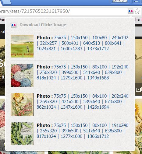 flickr image downloader extensions chrome 2