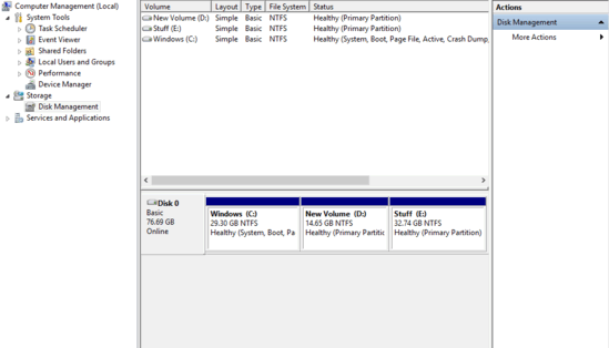 mark a disk partition as active