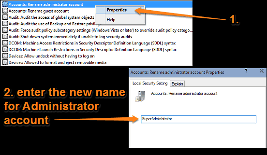 windows 10 rename administrator account