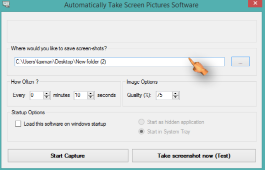 Automatically Take Screen Pictures Software
