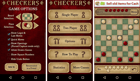 Checkers for Android
