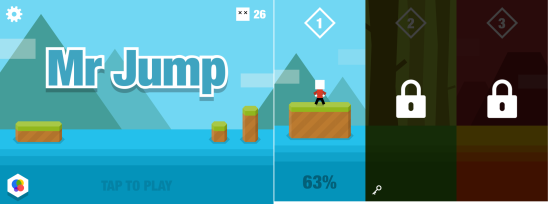 Mr Jump Homescreen