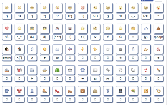 Symbols & Emoticons