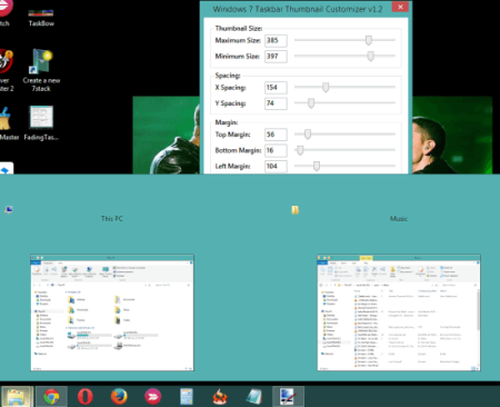 Windows 7 Taskbar Thumbnail Customizer