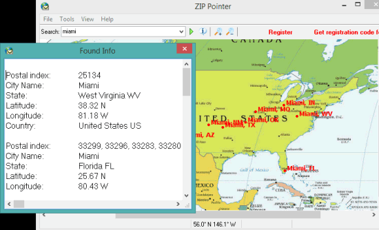 ZIP Pointer- interface