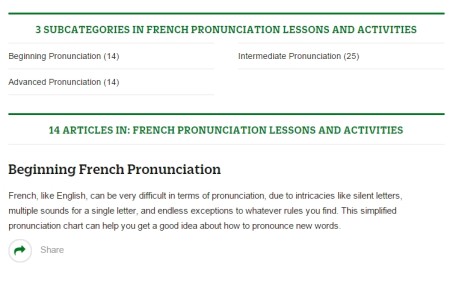 learn french pronunciation