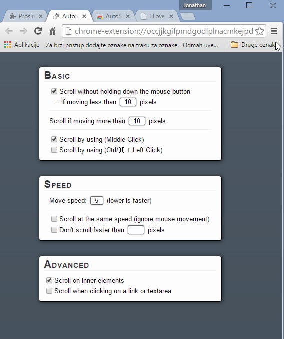 auto scroll extensions chrome 1