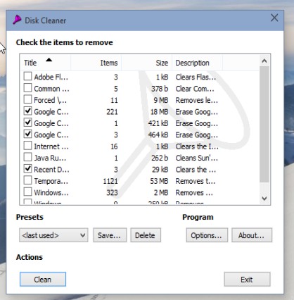 browser cache cleaner software windows 10 5
