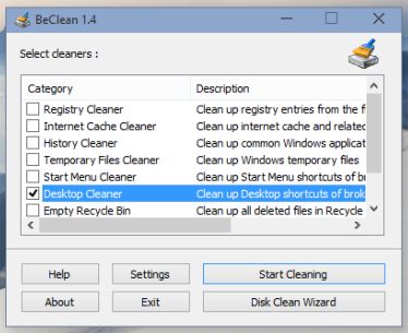 desktop cleanup software windows 10 4