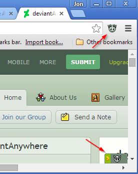 deviantart extensions chrome 5