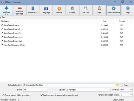ebook converter software windows 10 1