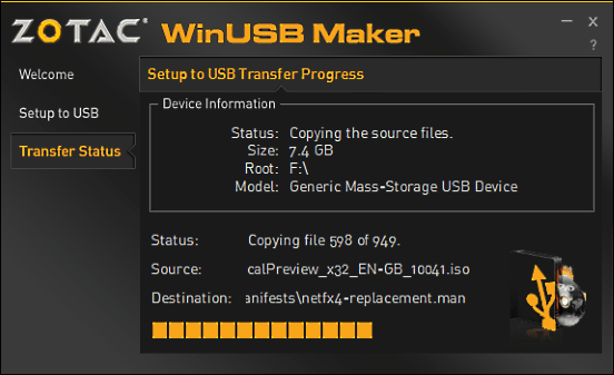 zotac winusb maker