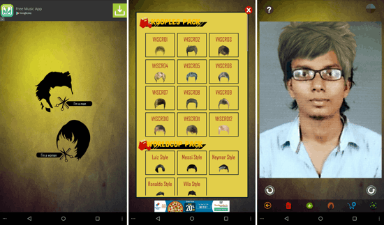 3 Best Free Android Apps to Try Different Hairstyles