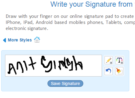 My Live Signature
