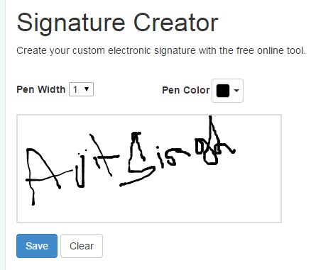 Signature-Maker