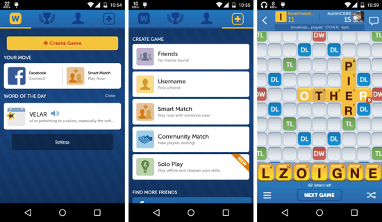 Words with Friends for Android