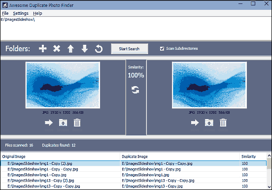 awesome duplicate photo finder
