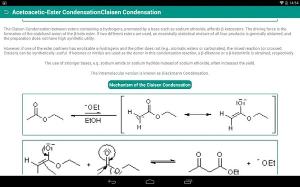 organic chemistry apps android 4