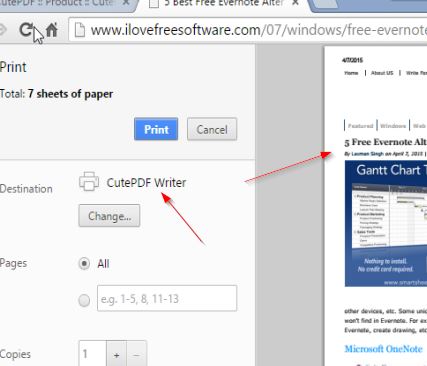 pdf printer software windows 10 1