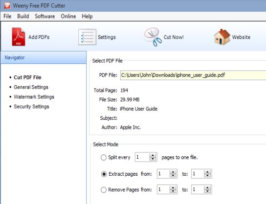pdf splitter software windows 10 5