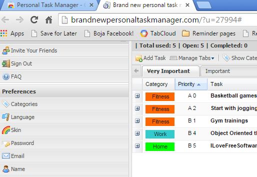 personal organizer extensions chrome 1