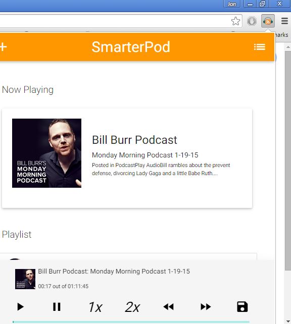 podcast player extensions chrome 1