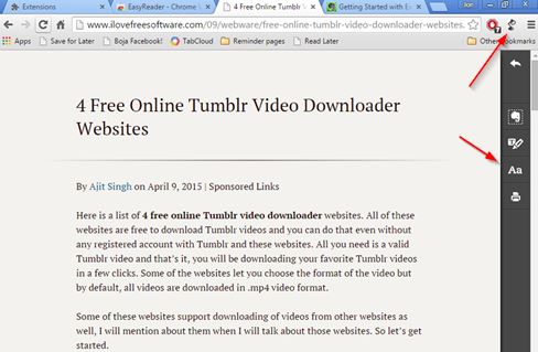 readability improvement extensions chrome 3