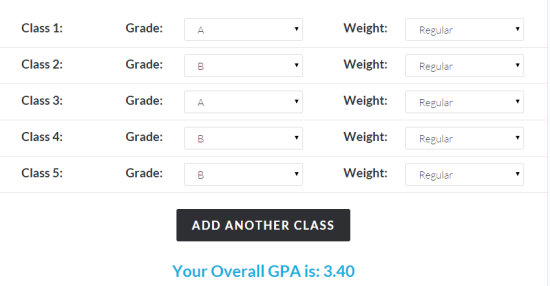 GPA Calculator