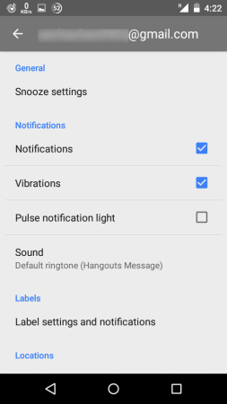 Gmail Notification Stopped