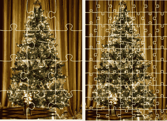 Holiday Jigsaw Christmas Number Of Pieces Changed