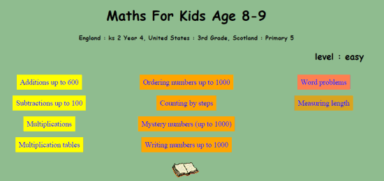 Math Exercises for Kids