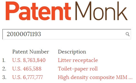 Patent Monk Limited Search