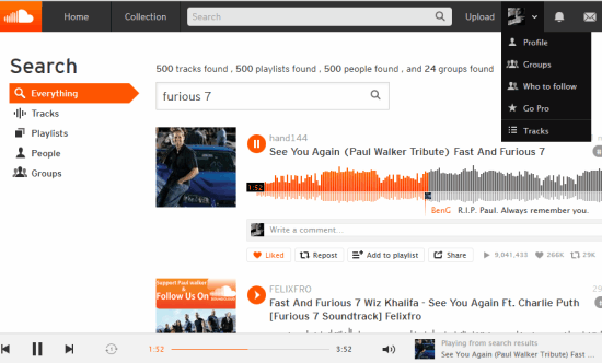 SoundCloud- free online social sound platform