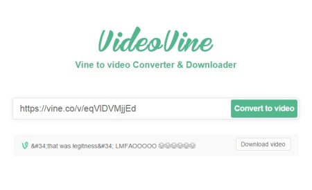 online Vine Downloader