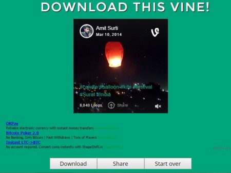 online Vine Downloader
