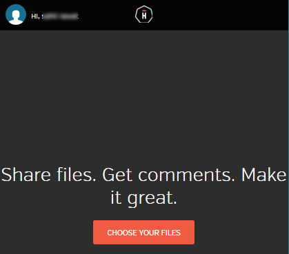 add files to upload and share with others
