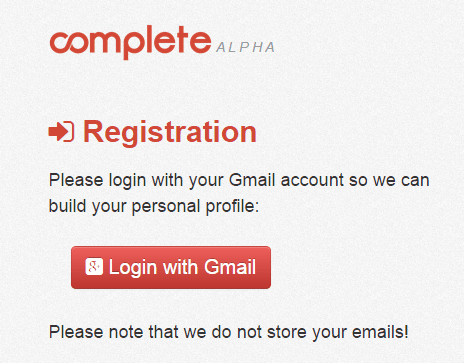 login with your Gmail account