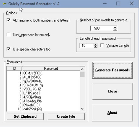 password generator software windows 10 1