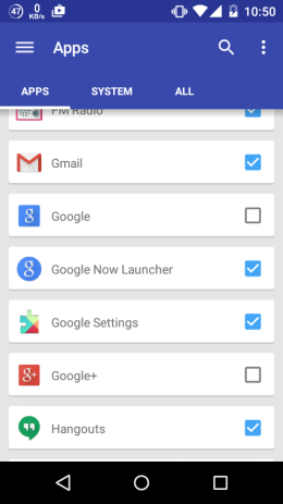 Choose Apps to Enable Notifications