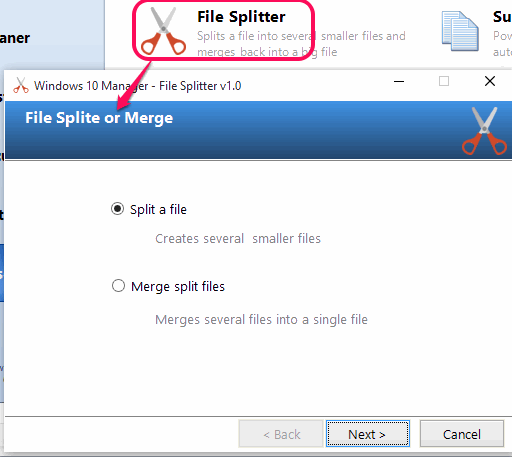 File Splitter