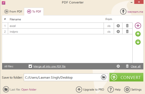 Icecream PDF Converter