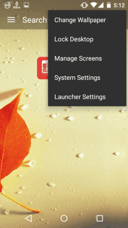 Launcher Settings