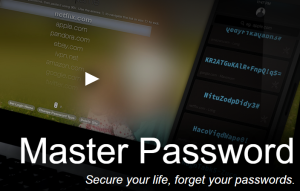 Master Password- free web app to generate strong passwords