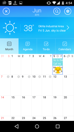 SolCalendar